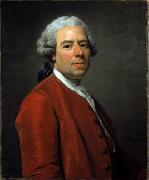 Alexander Roslin Portrait of Johan Pasch, Surveyor to the Royal Household and artist oil painting artist